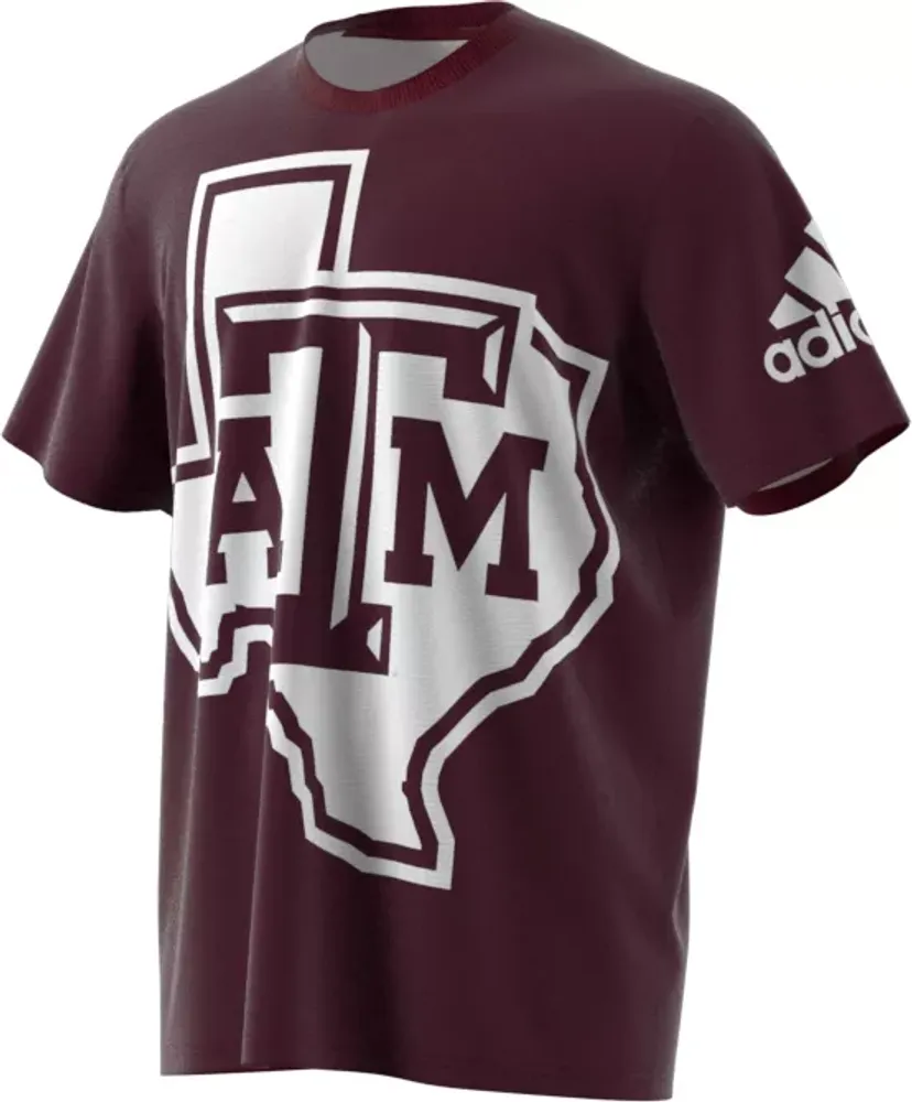 adidas Men's Texas A&M Aggies Maroon Replica Jersey