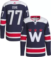 adidas Men's Washington Capitals T.J. Oshie #77 Navy Authentic Jersey