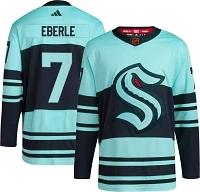 adidas '22-'23 Reverse Retro Seattle Kraken Jordan Eberle #7 ADIZERO Authentic Jersey