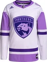 adidas 2023 Hockey Fights Cancer Florida Panthers ADIZERO Authentic Jersey