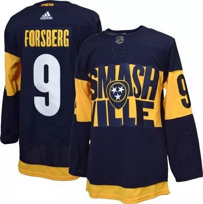 Filip Forsberg Nashville Predators adidas Authentic Player Jersey - Gold