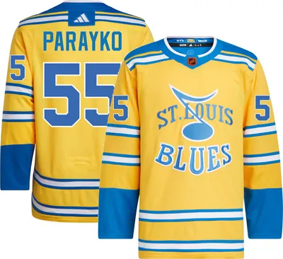 adidas 2022-2023 Reverse Retro St. Louis Blues Authentic Colton Parayko #55 ADIZERO Authentic Jersey