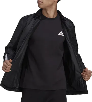 adidas Men's Sportswear Itavic 3-Stripes Lite Shirt Jacket