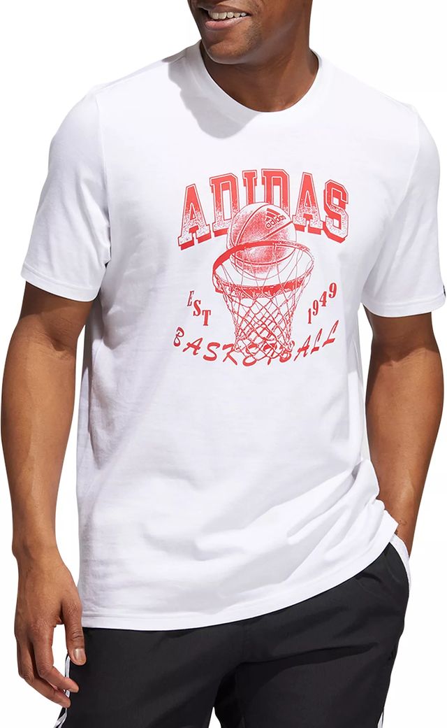 adidas Men's World Basketball Graphic T-Shirt