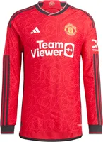 adidas Manchester United 2023 Home Replica Long Sleeve Jersey