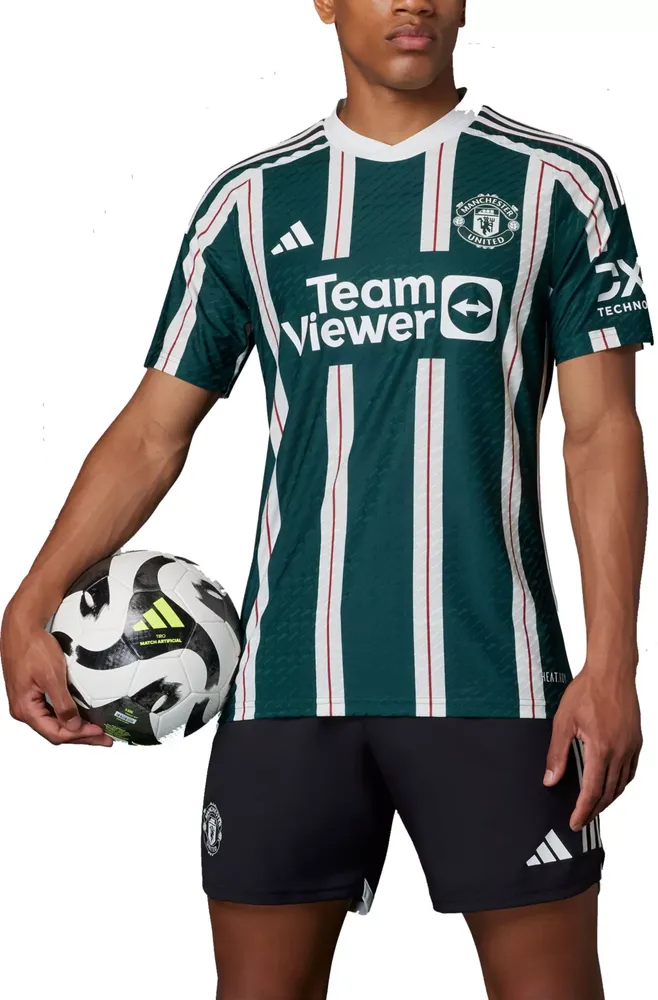 adidas Manchester United 2023 Away Authentic Jersey