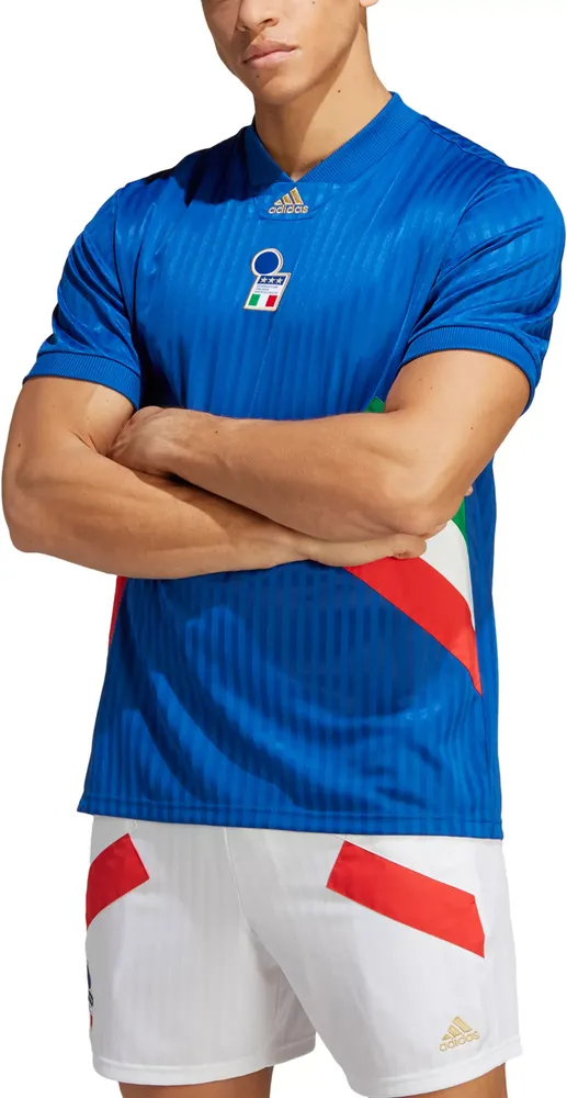 adidas Italy 2022 Icon Royal Blue Jersey