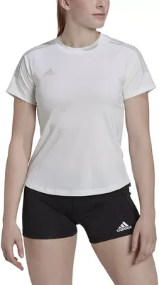 Pressbox Women's North Carolina A&T Aggies White Knobie Crop T-Shirt