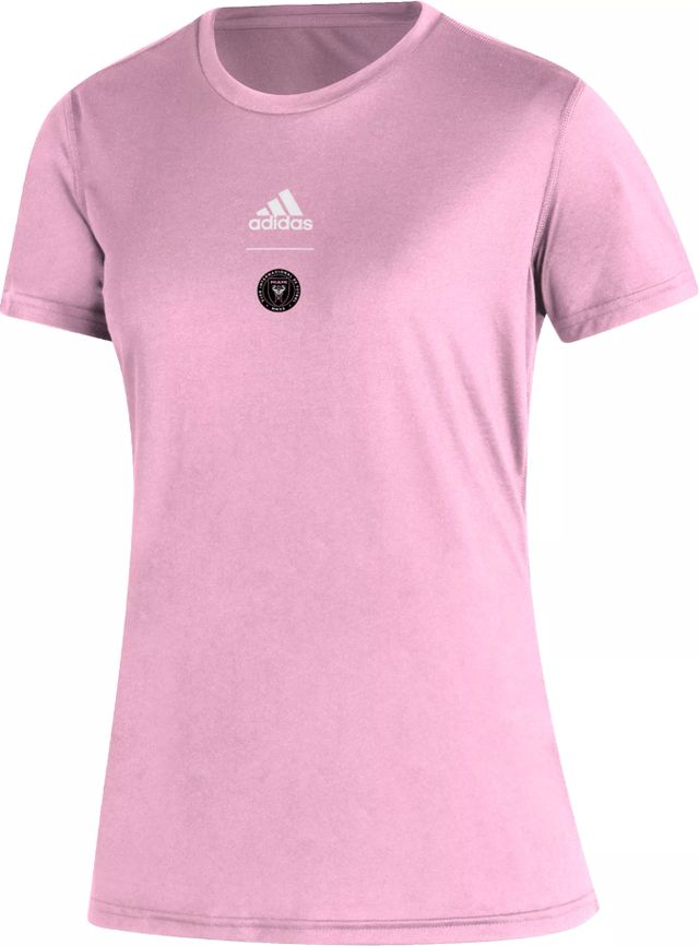 Dick's Sporting Goods Adidas Women's Inter Miami '22 Pink Repeat T-Shirt Bridge Town Centre