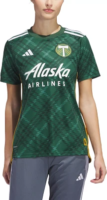 adidas Women's Portland Timbers 2023 Primary Replica "Portland Plaid" Jersey