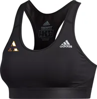 adidas Women's Alcorn State Braves Black Alphaskin Bra