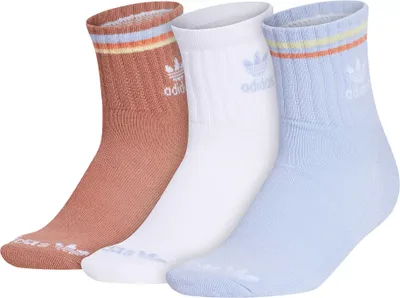 adidas Originals Women's Color Quarter Socks - 3 Pack