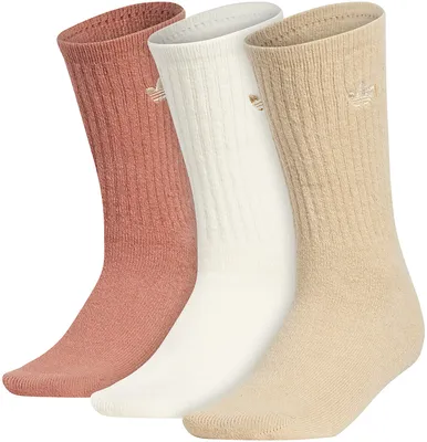 adidas Originals Women's Comfort Crew Socks - 3 Pack