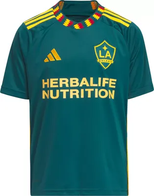 adidas Youth Los Angeles Galaxy 2023 Secondary Replica "LA" Jersey