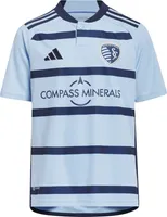 adidas Youth Sporting Kansas City 2023 Primary Replica "Hoops 4.0" Jersey