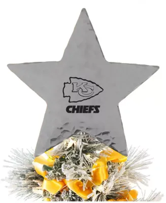 FOCO Kansas City Chiefs Star-Shaped Tree Topper