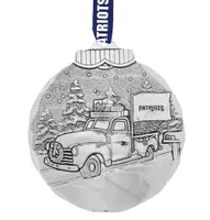 FOCO New England Patriots Holiday Tailgate Ornament