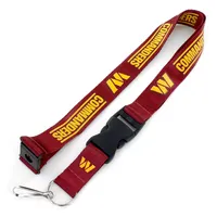 Aminco Washington Commanders Red Lanyard