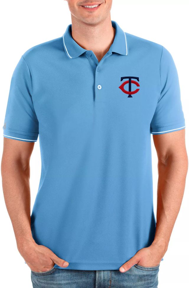 Dick's Sporting Goods Antigua Men's Minnesota Twins Gray Legacy Polo