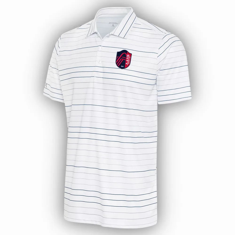 Antigua St. Louis City SC Ryder Grey Polo