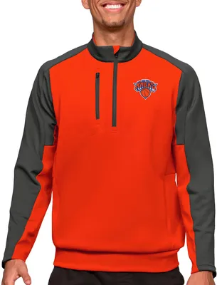 Antigua Men's New York Knicks Team ¼ Zip