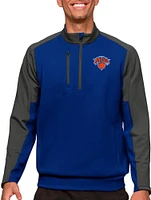 Antigua Men's New York Knicks Royal Team ¼ Zip