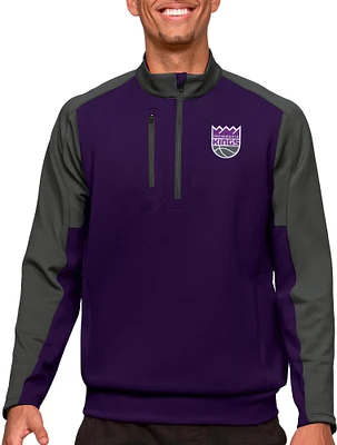 Antigua Men's Sacramento Kings Purple Team ¼ Zip