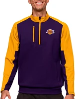 Antigua Men's Los Angeles Lakers Purple Team ¼ Zip