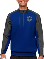 Antigua Men's Dallas Mavericks Royal Team ¼ Zip