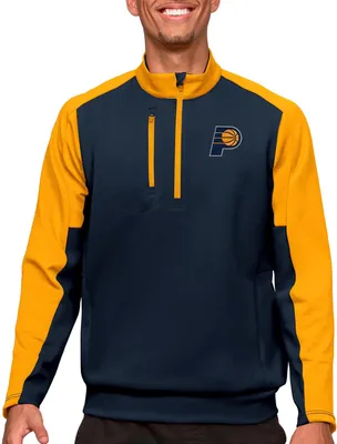 Antigua Men's Indiana Pacers Navy Team ¼ Zip