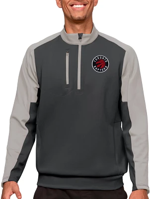 Antigua Men's Toronto Raptors Grey Team ¼ Zip