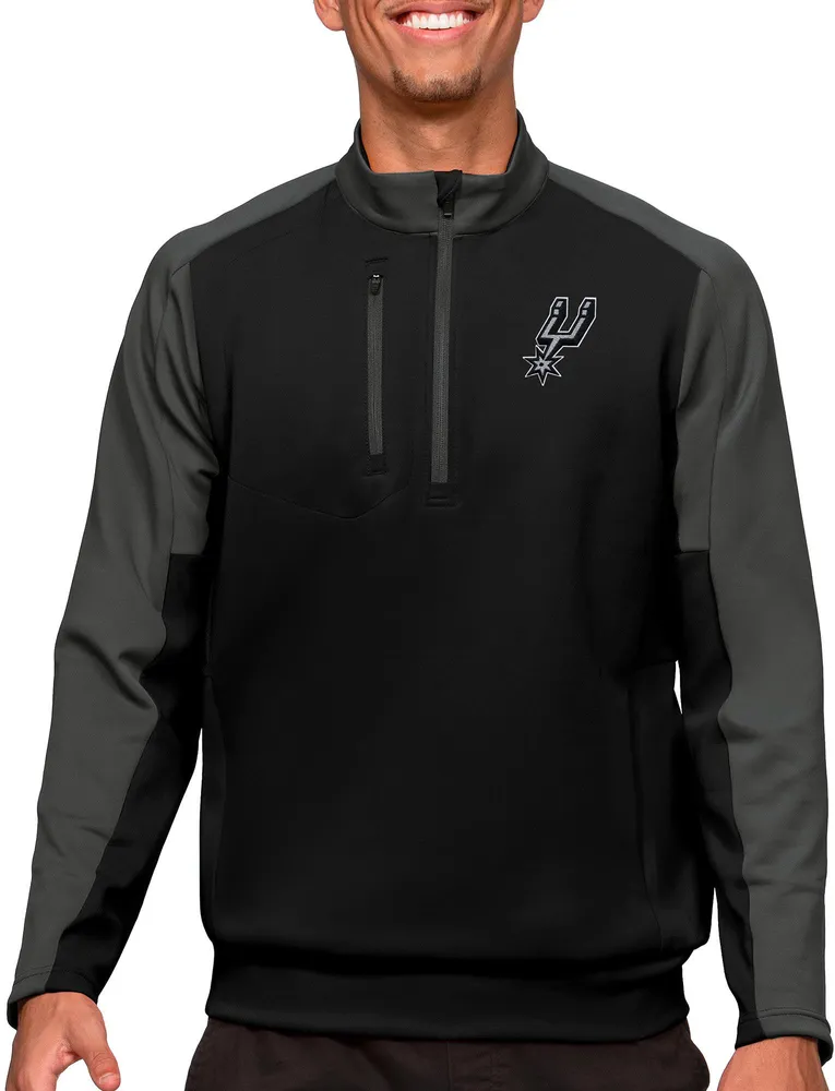 Antigua Men's San Antonio Spurs Team ¼ Zip