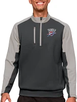 Antigua Men's Oklahoma City Thunder Grey Team ¼ Zip