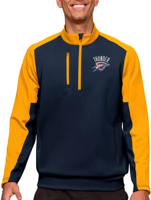 Antigua Men's Oklahoma City Thunder Navy Team ¼ Zip