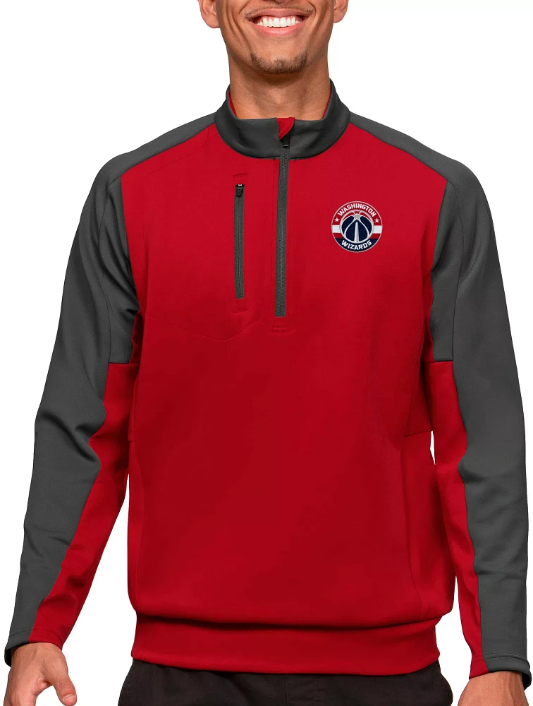 Antigua Men's Washington Wizards Team ¼ Zip