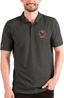 Antigua Men's Boston College Eagles /Silver Esteem Polo