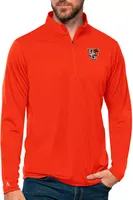 Antigua Men's Bowling Green Falcons Mango Tribute Quarter-Zip Shirt