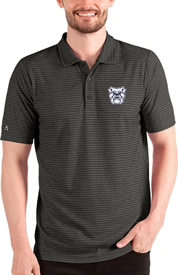 Antigua Men's Butler Bulldogs Black/Silver Esteem Polo