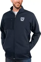 Antigua Men's Butler Bulldogs Blue Heather Course Full Zip Jacket