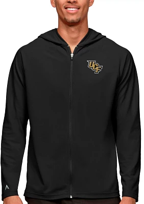 Antigua Men's UCF Knights Black Legacy Full Zip Hoodie