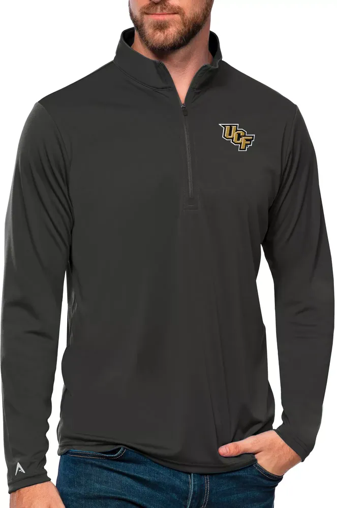 Antigua Men's UCF Knights Smoke Tribute Quarter-Zip Shirt