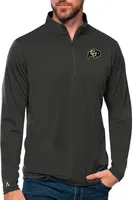 Antigua Men's Colorado Buffaloes Smoke Tribute Quarter-Zip Shirt