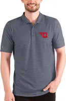 Antigua Men's Dayton Flyers Navy/ Esteem Polo