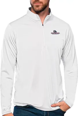 Antigua Women's Gonzaga Bulldogs Tribute Quarter-Zip Shirt