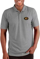 Antigua Men's Grambling State Tigers Grey and White Esteem Polo