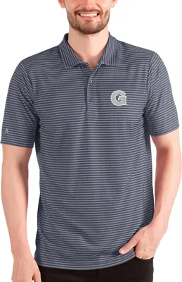 Antigua Men's Georgetown Hoyas Navy Esteem Polo