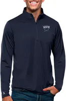 Antigua Men's Howard Bison Navy Tribute 1/4 Zip Jacket