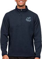 Antigua Men's Old Dominion Monarchs Navy Course 1/4 Zip Jacket