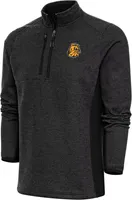 Antigua Men's Minnesota-Duluth  Bulldogs Black Course 1/4 Zip Jacket