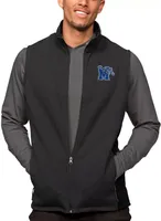 Antigua Men's Memphis Tigers Black Heather Course Vest